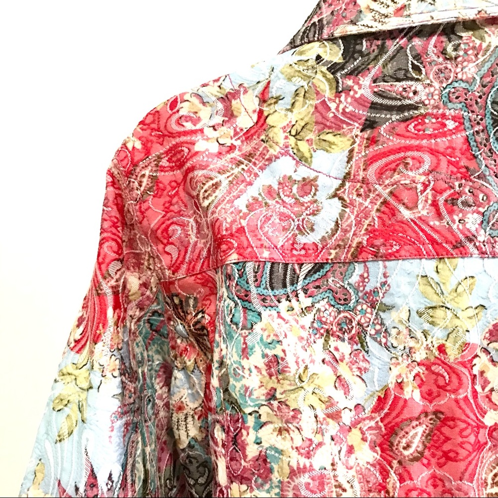 Analogy Jacket Button Down Size Medium - image 8